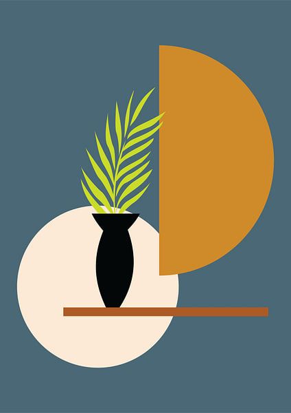 Minimalistische Natur &amp; Abstrakte Illustration Sammlung von saken