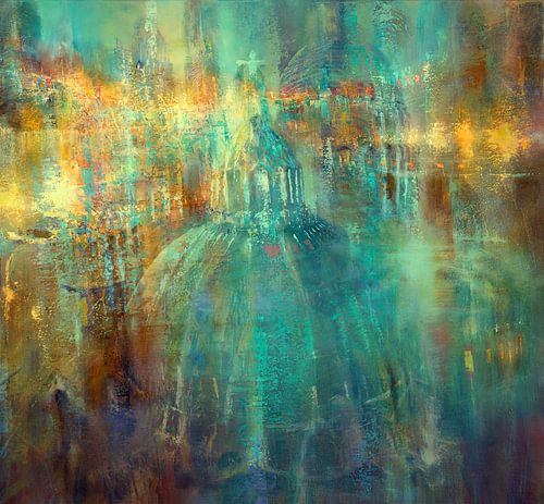 Drowning in Amber Radiance von Annette Schmucker