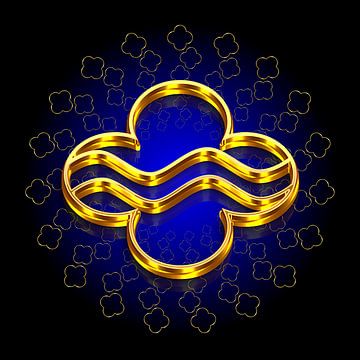 Kristal Mandala BLUETANA Heilige Graal van Devotie van SHANA-Lichtpionier