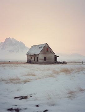 Winterlandschap in Montana van fernlichtsicht