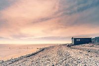 Verlaten strandhuis in Fornæs