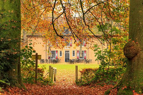 Bakkeveen  doorkijkje op De Slotplaats