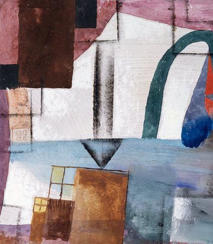 Weiße Ostern II (1924) Gemälde von Paul Klee