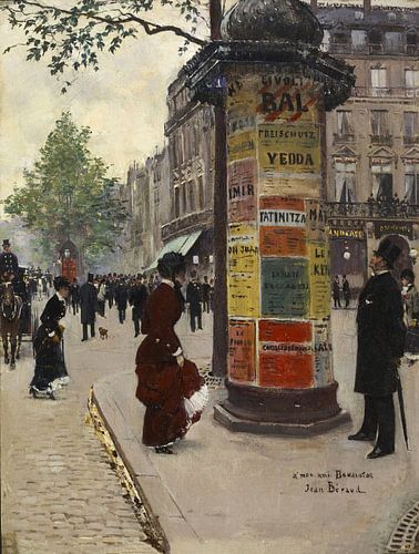 Paris Kiosk, Jean Béraud