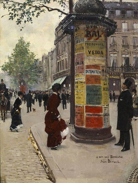 Paris Kiosque, Jean Béraud par Des maîtres magistraux