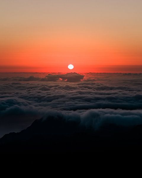 Sunrise above the clouds on Madeira by Visuals by Justin