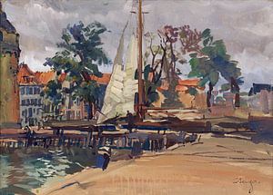 Kanalbrücke, Carl Fahringer
