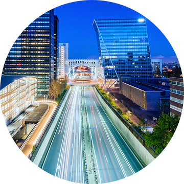 Utrechtsebaan, Den Haag (Blauwe uur)