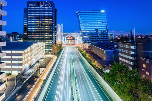 Utrechtsebaan, Den Haag (Blauwe uur)