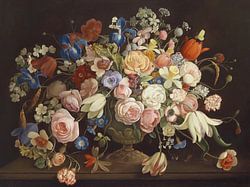 Blumenstillleben, Anton Müller