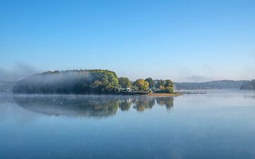 Bevertalsperre, Bergisches Land, Duitsland van Alexander Ludwig