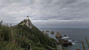 Nugget Point Lighthouse by WvH