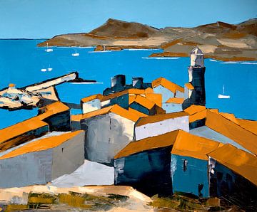 De kleuren van Collioure van ATELIER DE JIEL