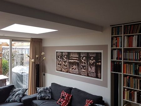 Four ancient dancers and Ganesha