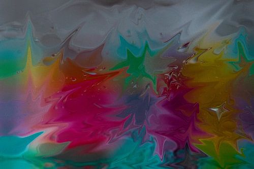 abstract colourful figures