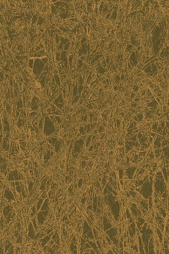 Donker okergeel en olijfgroen. Natuurlijk patroon.