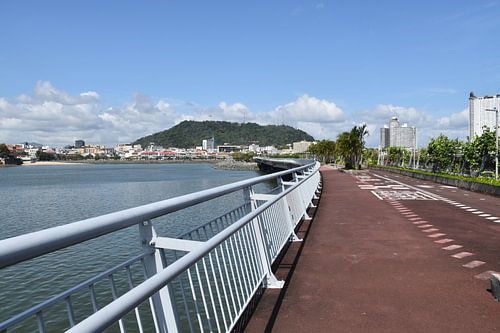 De Cinta Costera-promenade verlaten