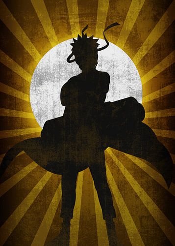 Silhouette d'anime V10