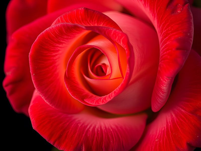 The beauty of a red rose by ButterflyPix