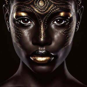 Goldene Frau