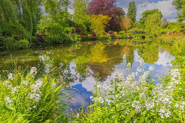 Lente in de tuinen van Claude Monet, Giverny, Frankrijk van Henk Meijer Photography