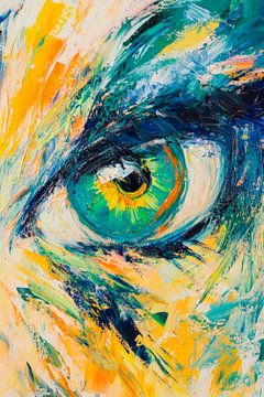 Fascinating play of colours by Poster Art Shop