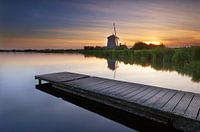 Twiskemolen at sunset
