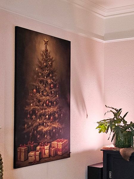 Weihnachtsbaum mit Paketen