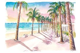 Marbella Malecon Spaziergang an der Costa del Sol von Markus Bleichner