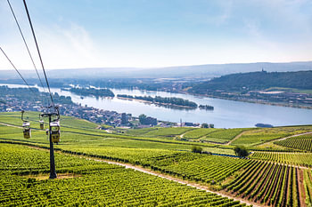 Rüdesheim, Seilbahn zum Niederwalddenkmal