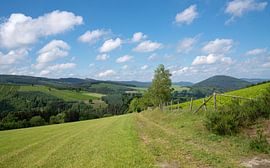 Panorama du paysage dans le Sauerland sur Alexander Ludwig