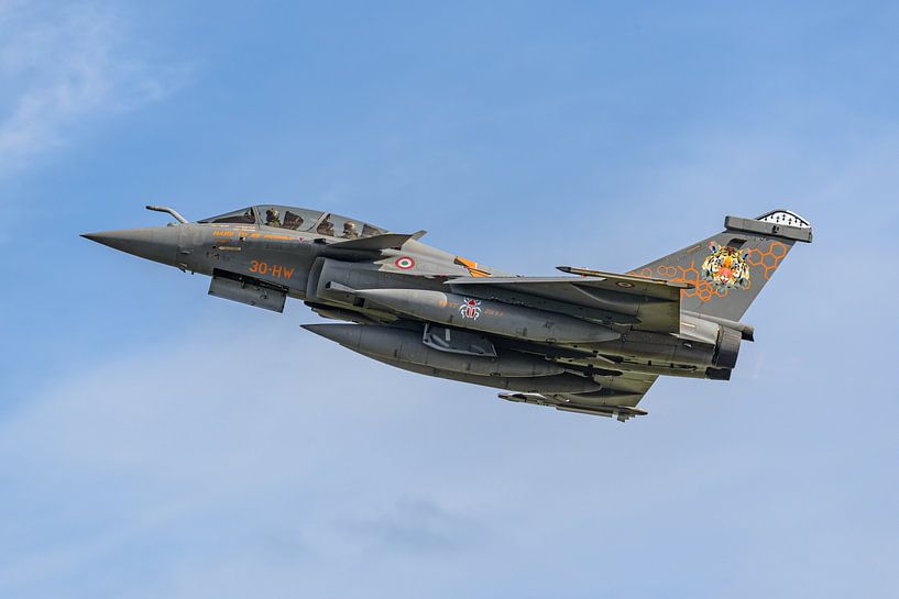 Dassault Rafale B during the 2017 NATO Tigermeet. by Jaap van den Berg