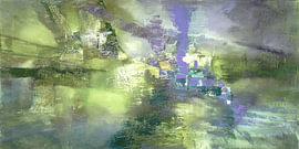 Gold-plated violet by Annette Schmucker