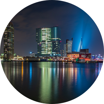 Rotterdam Skyline Lights - Part two van Tux Photography