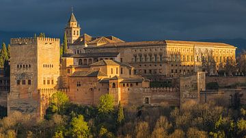 Ein Abend in der Alhambra, Granada, Spanien