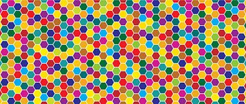 Mosaic, Honeycomb, honey, hexagon, Beehive, background by Mark Rademaker