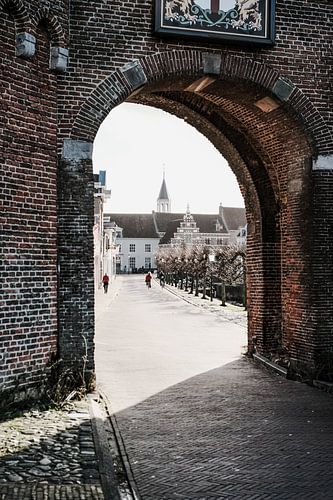 Museum Flehite from the Koppelpoort in Amersfoort