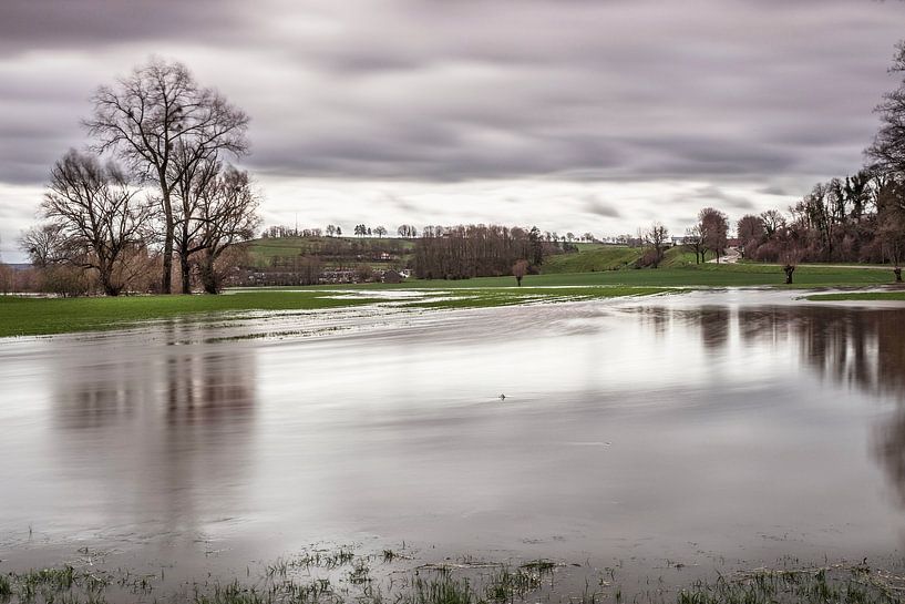 Hoog water  in het Geuldal van Rob Boon