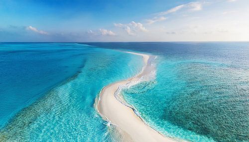 Droomstranden met eiland