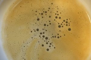 Frische Kaffee-Crema