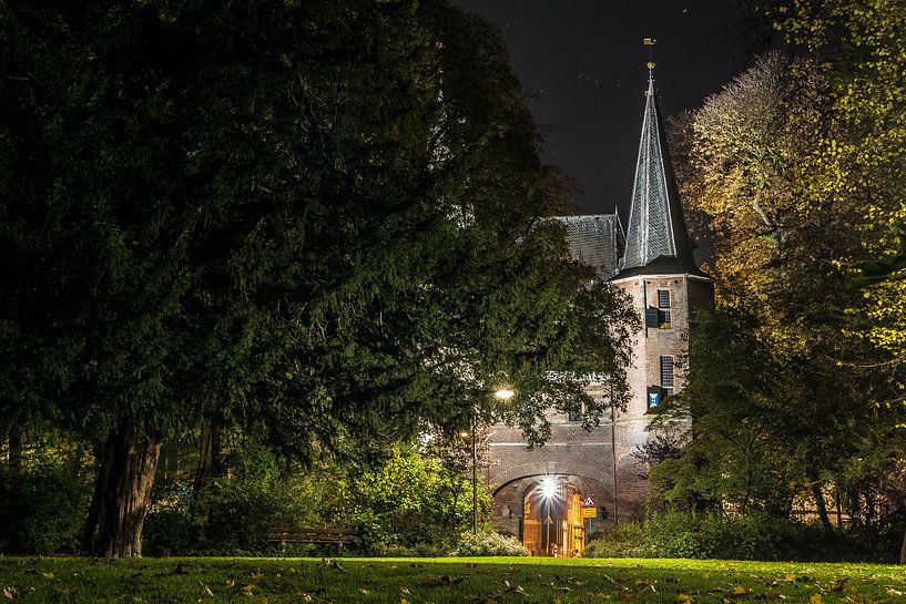 Broederpoort, Kampen bij nacht van Gerrit Veldman