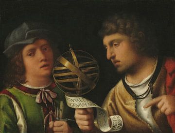 Giovanni Borgherini en zijn leermeester, Giorgione