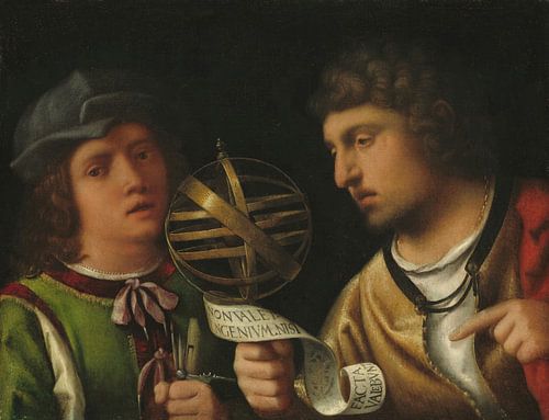 Giovanni Borgherini en zijn leermeester, Giorgione