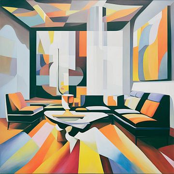 Living In Side 1.0 Schilderij van ComfortQ