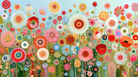 Une explosion de fleurs au printemps sur Imagine