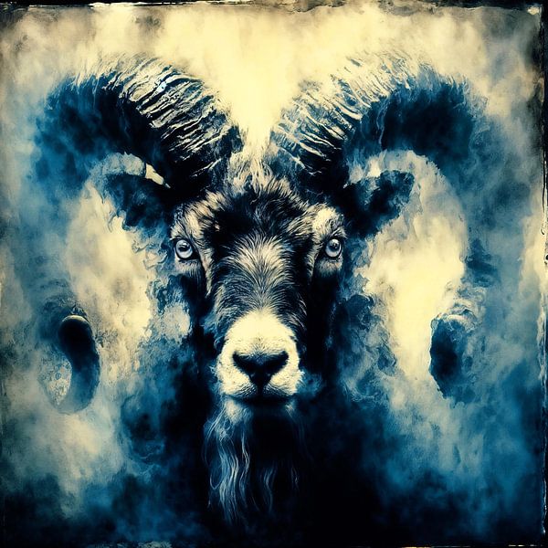 Das Flüstern der Wildnis; Mufflon von Transmutation Art