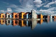 Reitdiephaven, Groningen par Gert Hilbink Aperçu