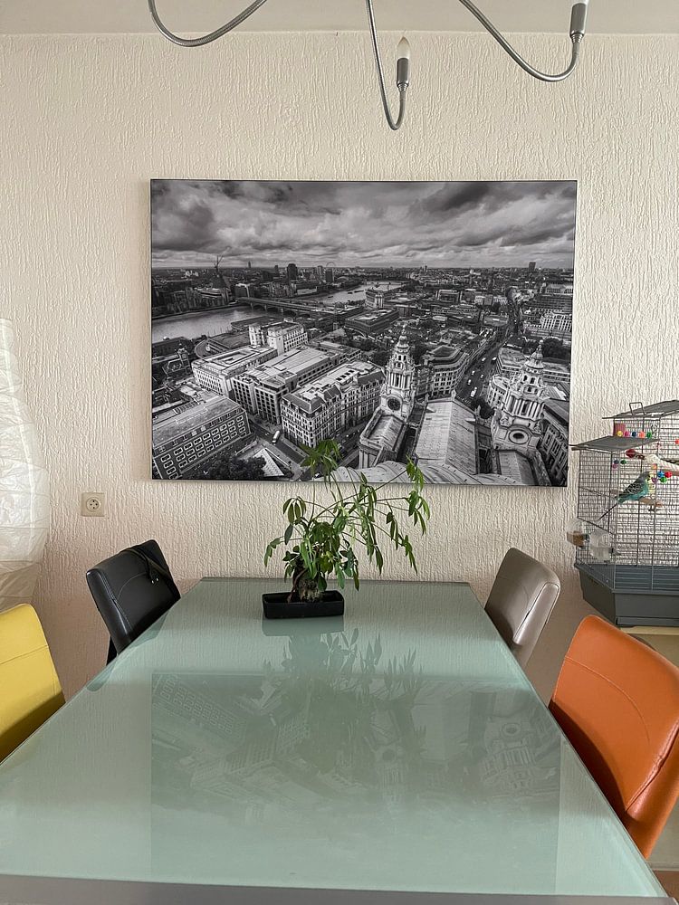View of London from St. Paul's Cathedral  by Ben Töller 