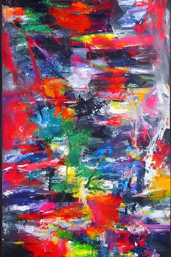 Peinture murale abstraite XIX