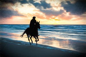 Pferd und Strand